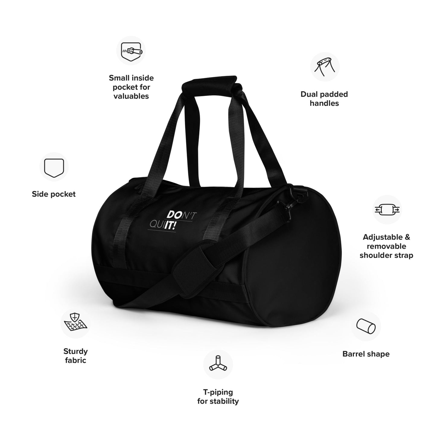 Don't Quit Gym Bag