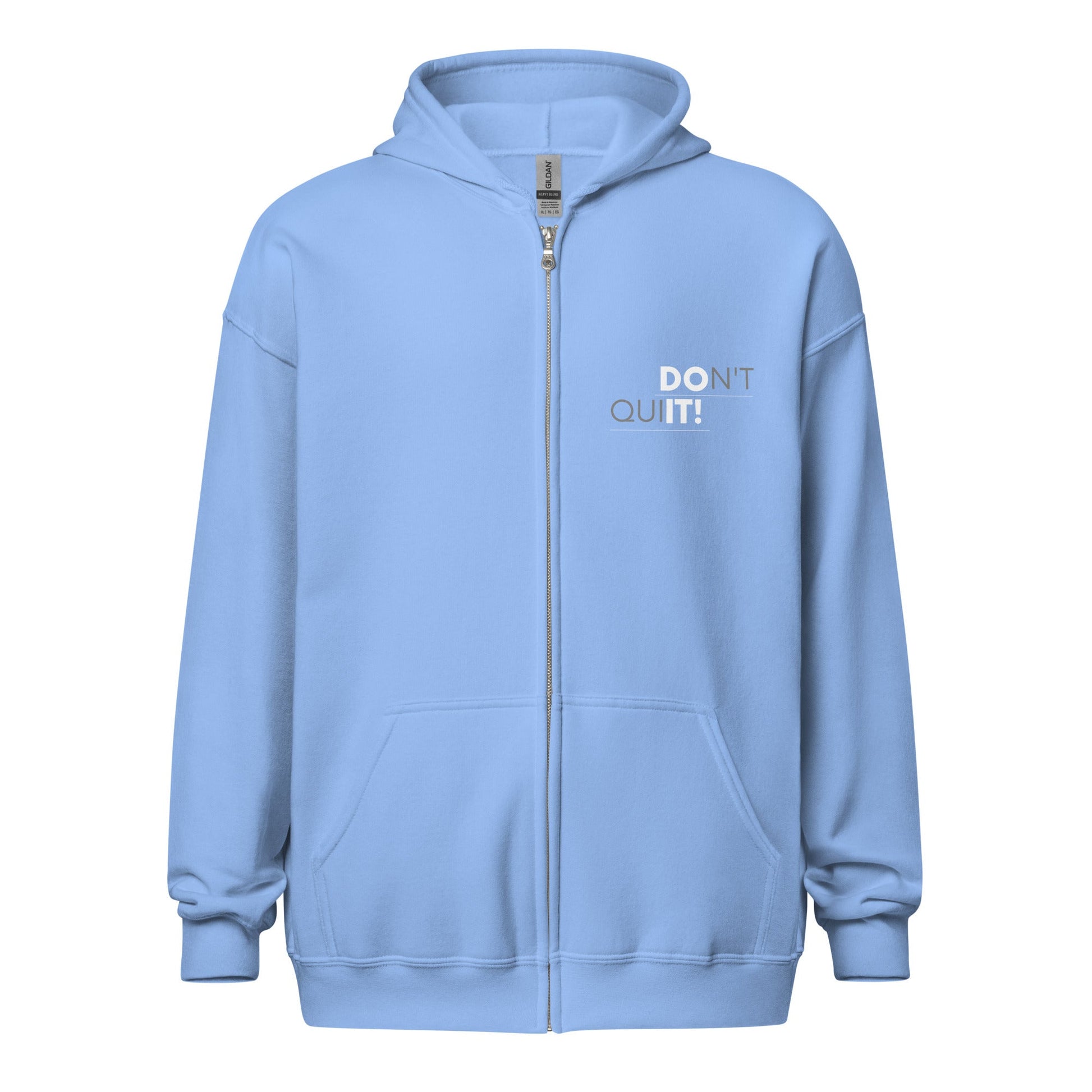 Don't Quit Unisex Zip Hoodie