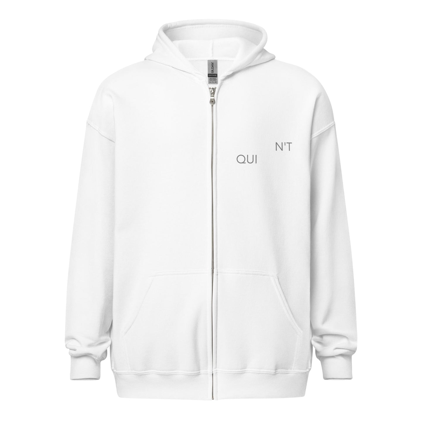 Don't Quit Unisex Zip Hoodie