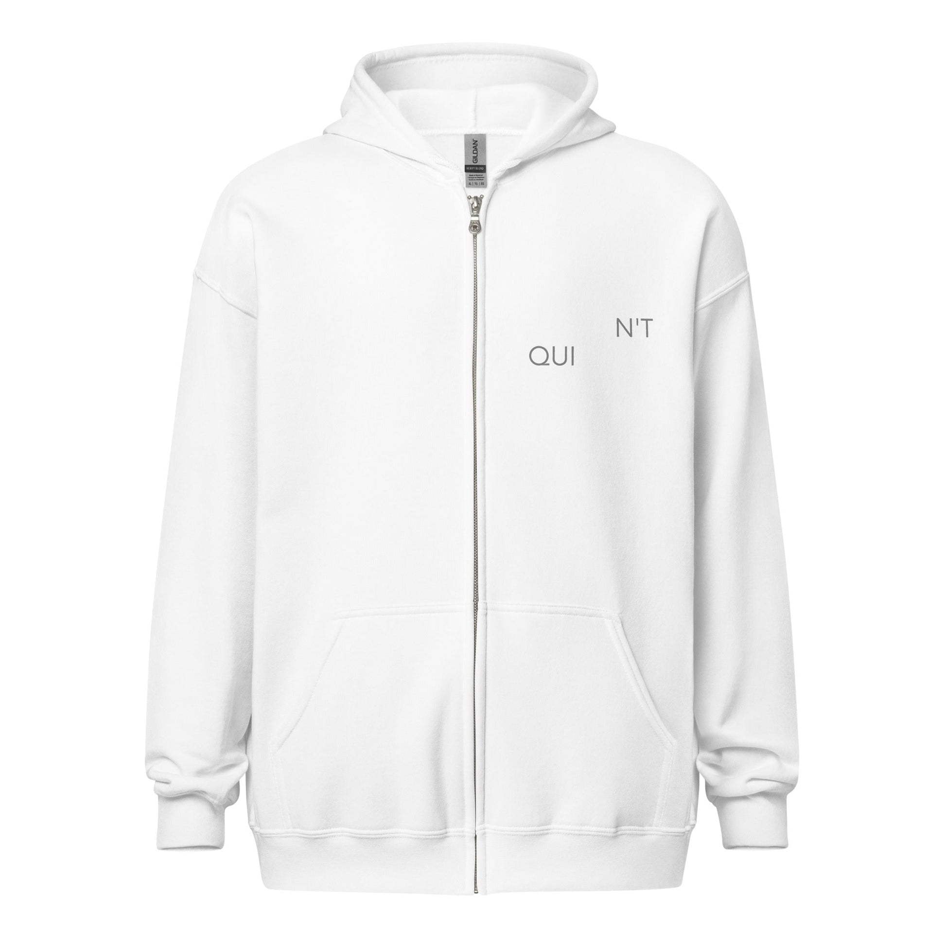 Don't Quit Unisex Zip Hoodie