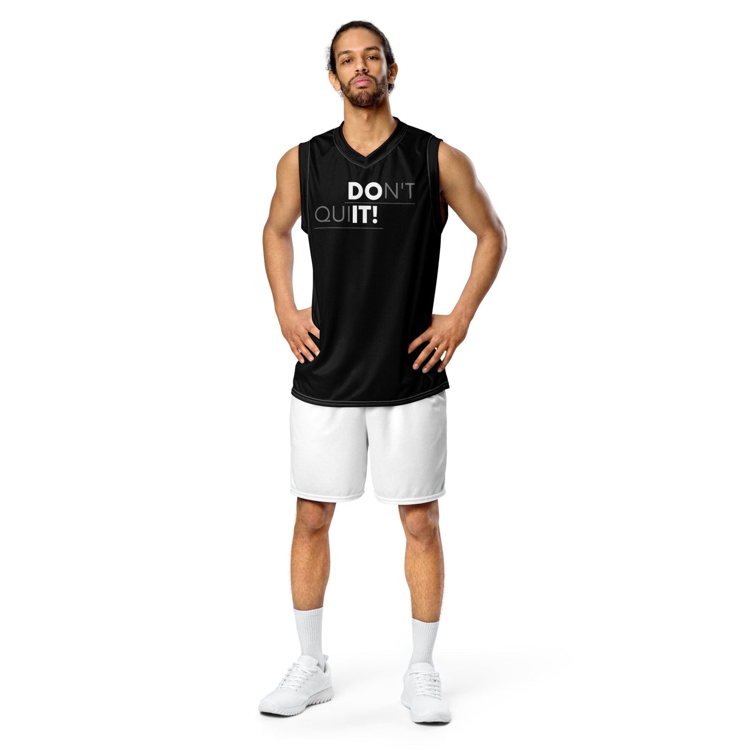 Don't Quit Unisex Basketball Jersey