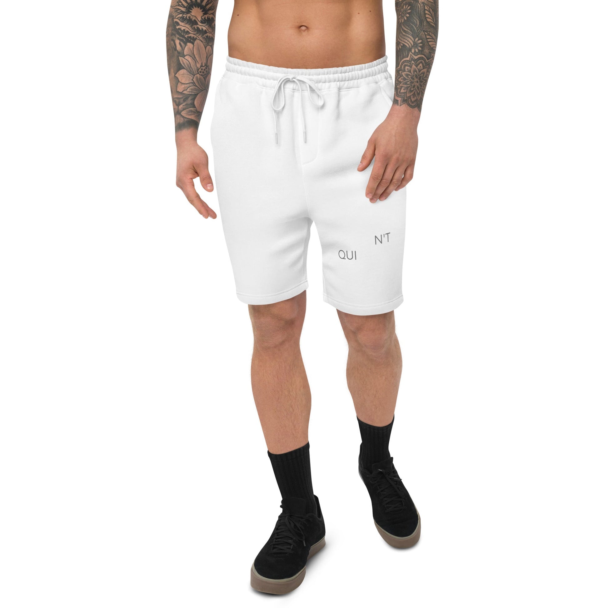 Don't Quit Men's Fleece Shorts