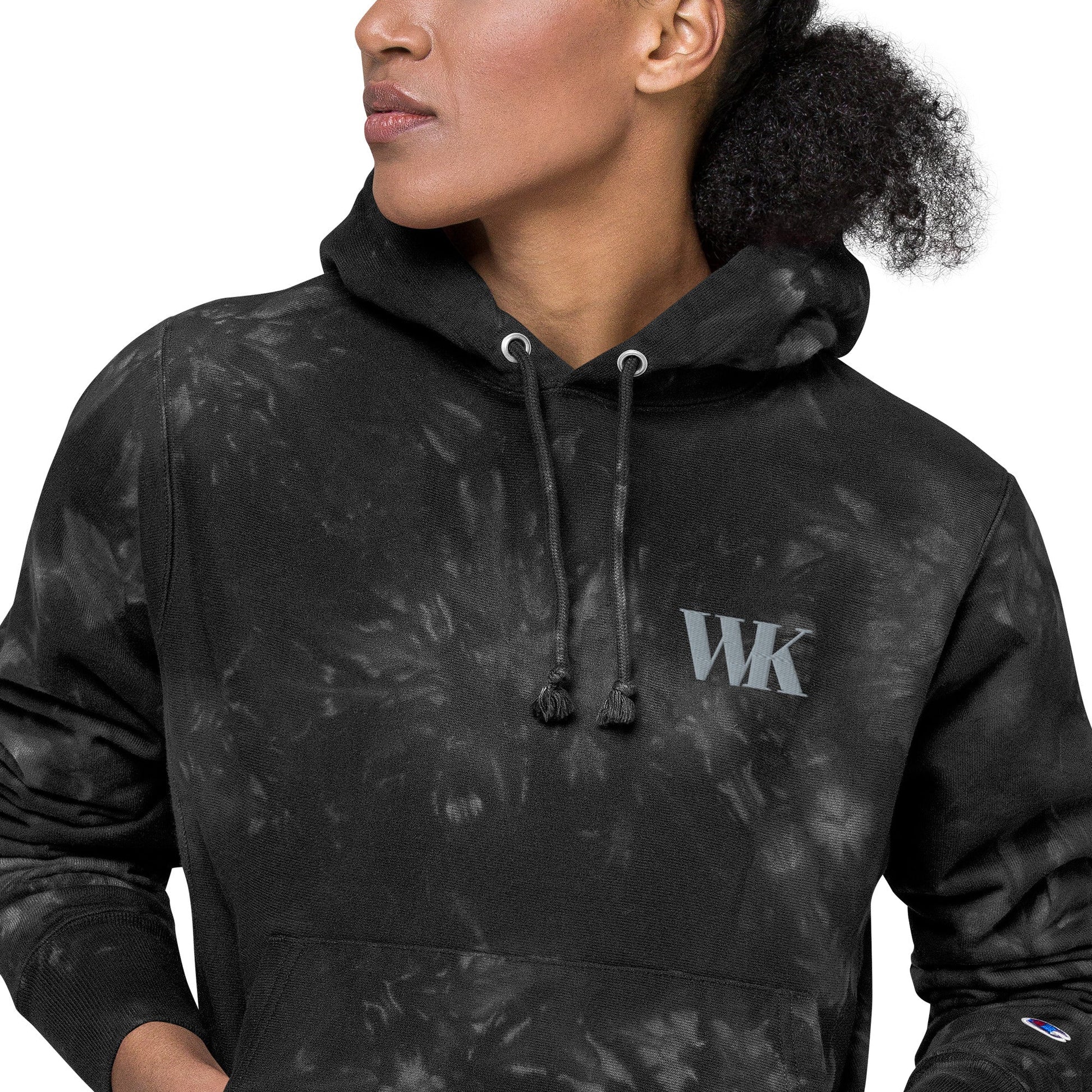 Wilker's Unisex Champion tie-dye hoodie