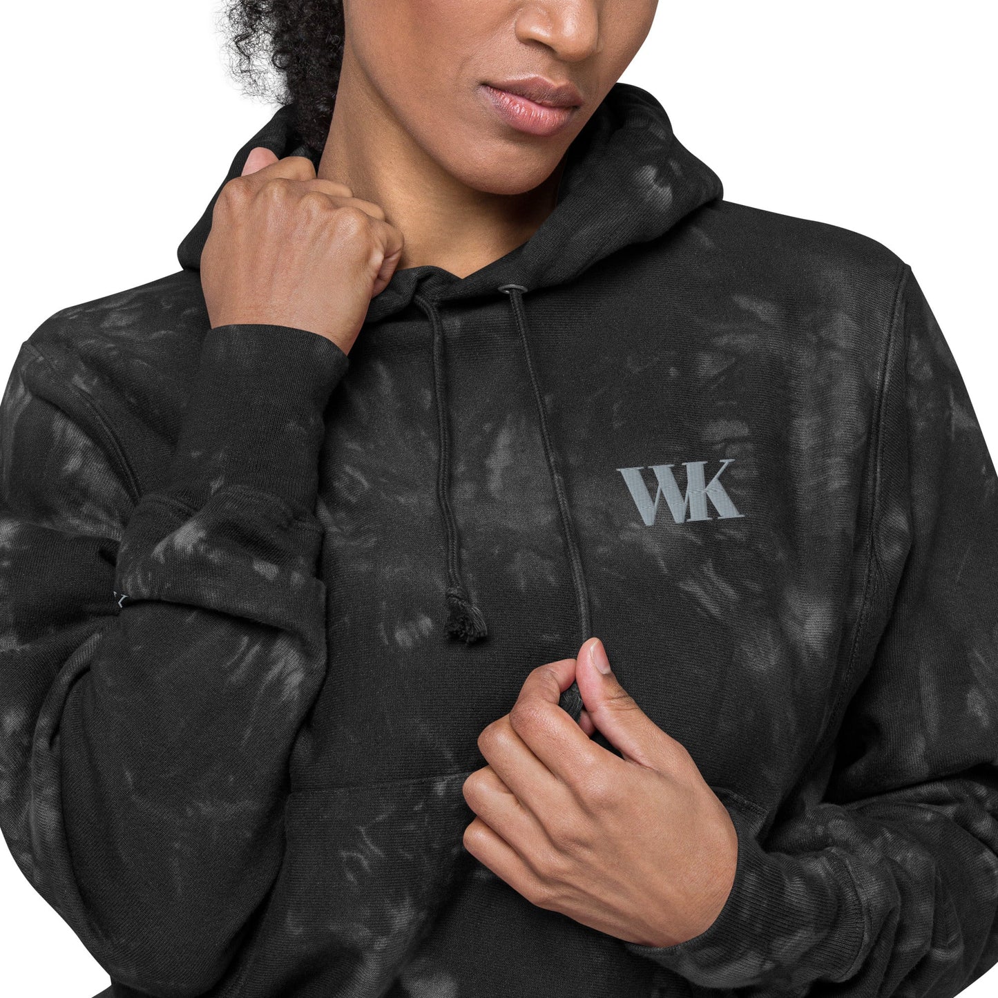 Wilker's Unisex Champion tie-dye hoodie