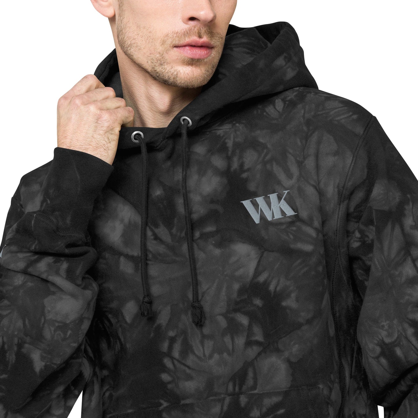 Wilker's Unisex Champion tie-dye hoodie