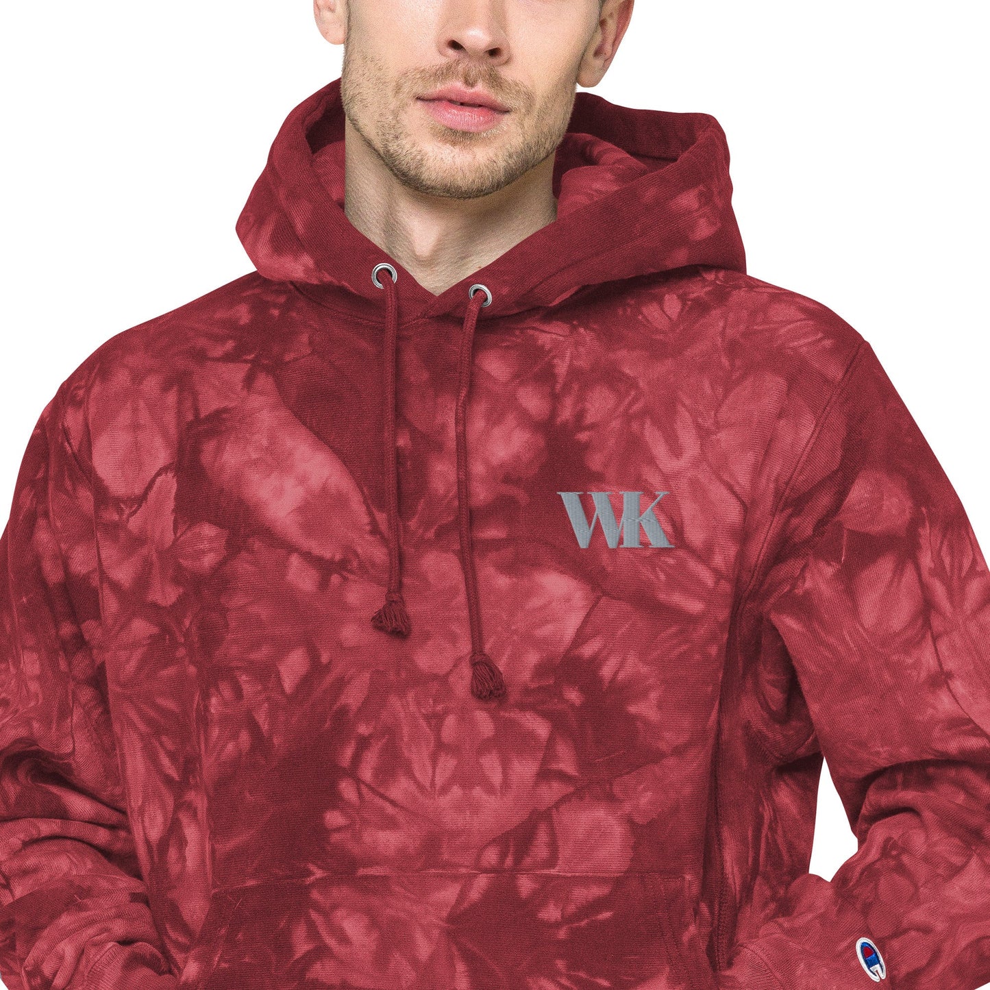 Wilker's Unisex Champion tie-dye hoodie