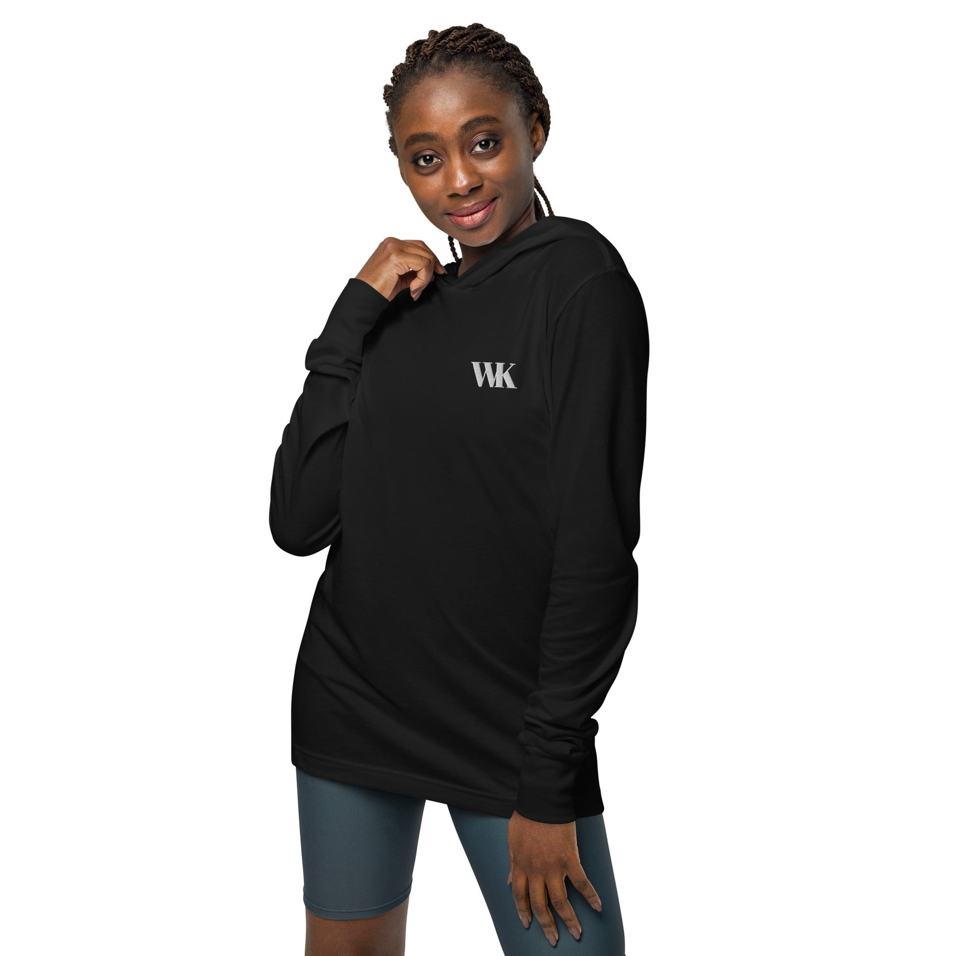 Wilker Unisex Hooded Long-Sleeve Tee